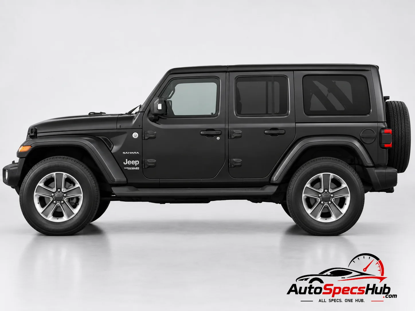 2018 (JL) Jeep Wrangler Unlimited 2.2 MultiJet side profile