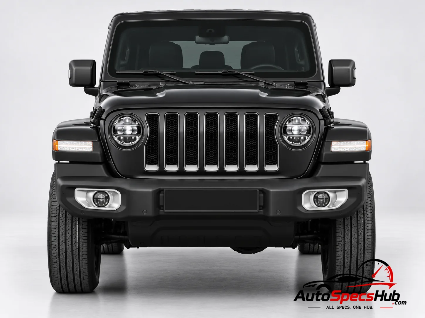 2018 (JL) Jeep Wrangler Unlimited 2.2 MultiJet front view