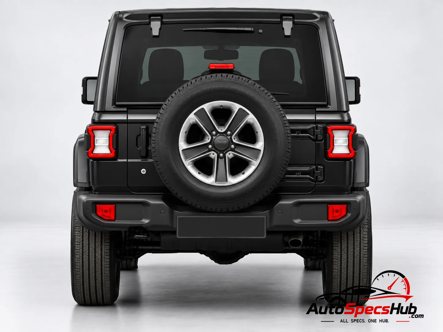 2018 (JL) Jeep Wrangler Unlimited 2.2 MultiJet rear view