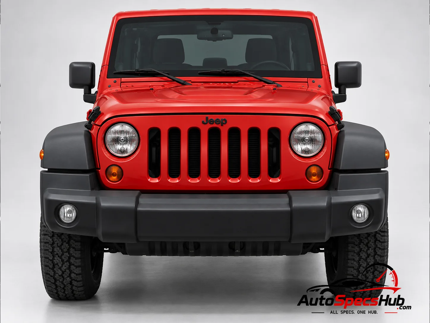 2018 (JL) Jeep Wrangler 2.0 front view