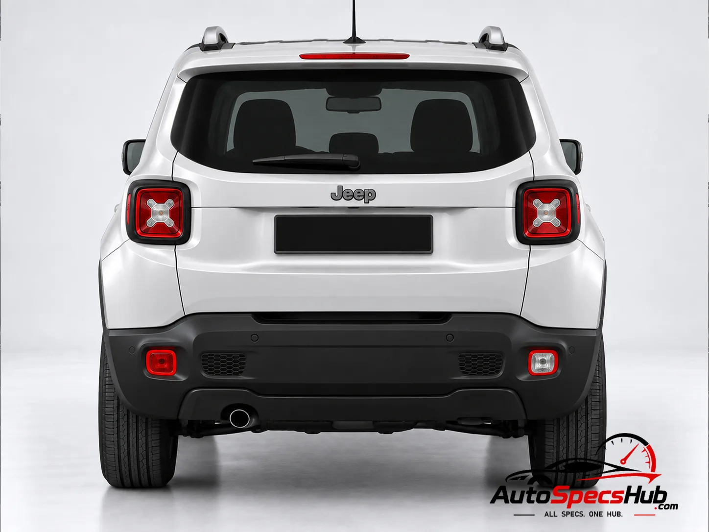 2014 (BU) Jeep Renegade 1.6 E-torQ 110 rear view