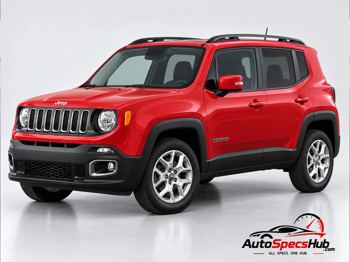 2014 (BU) Jeep Renegade 2.0 Multijet 140 front three-quarter view