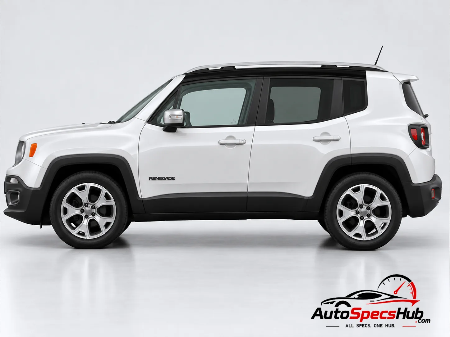 2014 (BU) Jeep Renegade 1.4 Multiair 140 side profile