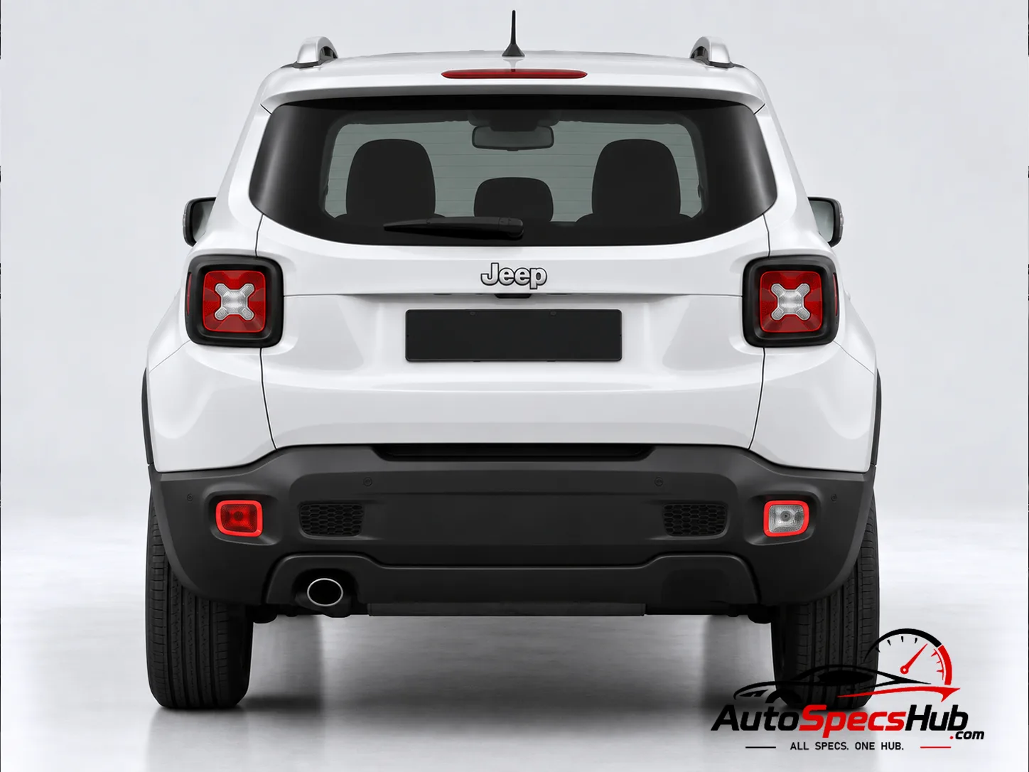 2014 (BU) Jeep Renegade 1.4 Multiair 140 rear view
