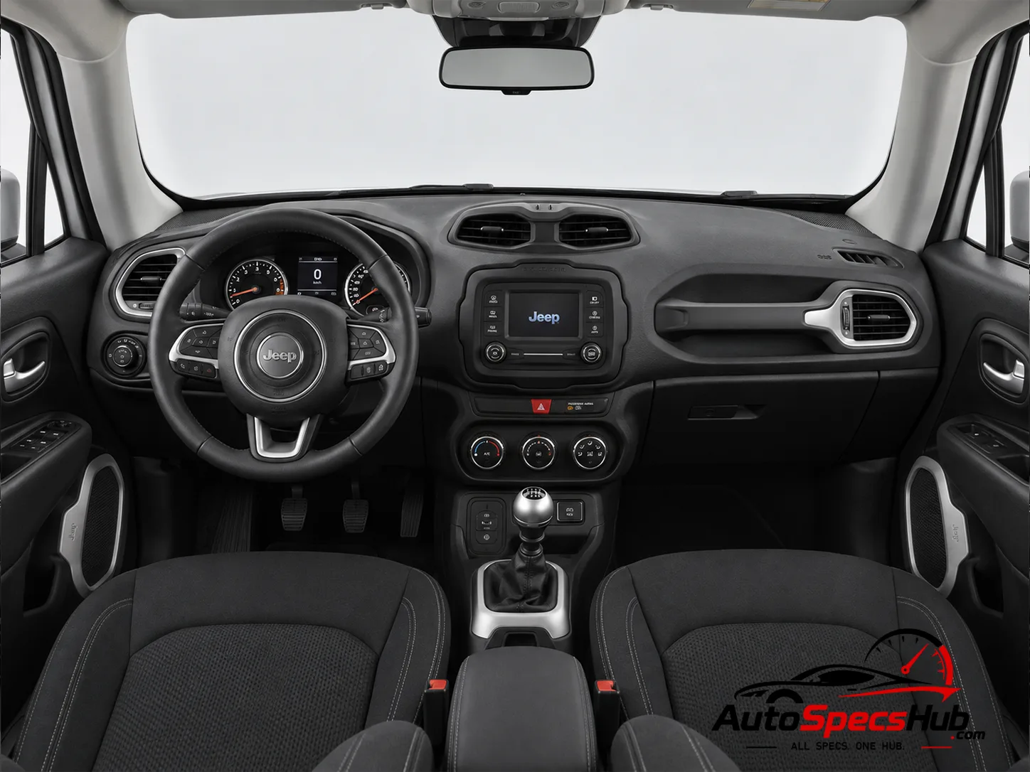 2014 (BU) Jeep Renegade 1.4 Multiair 140 interior dashboard and front cabin