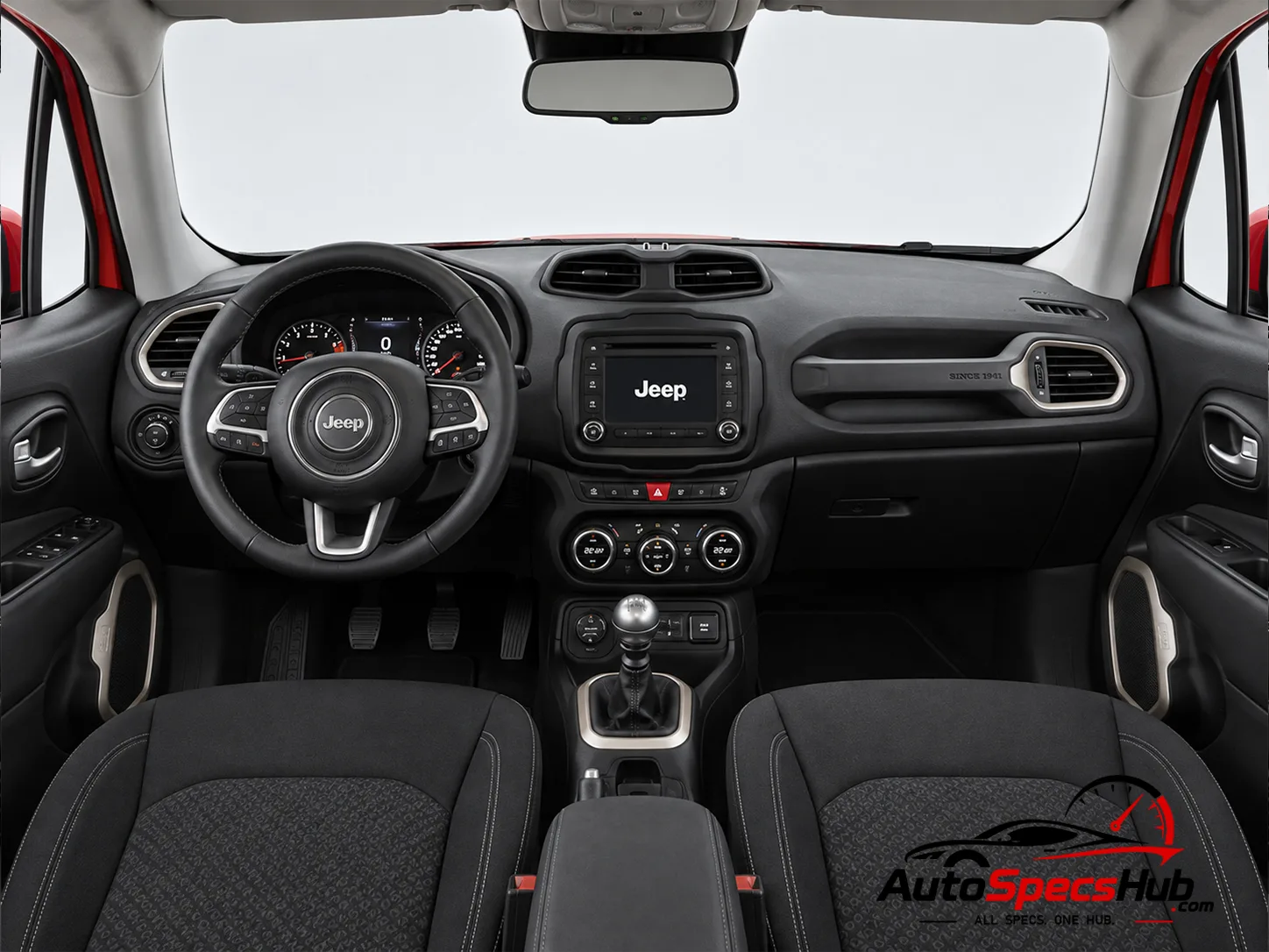 2014 (BU) Jeep Renegade 2.0 Multijet 170 interior dashboard and front cabin