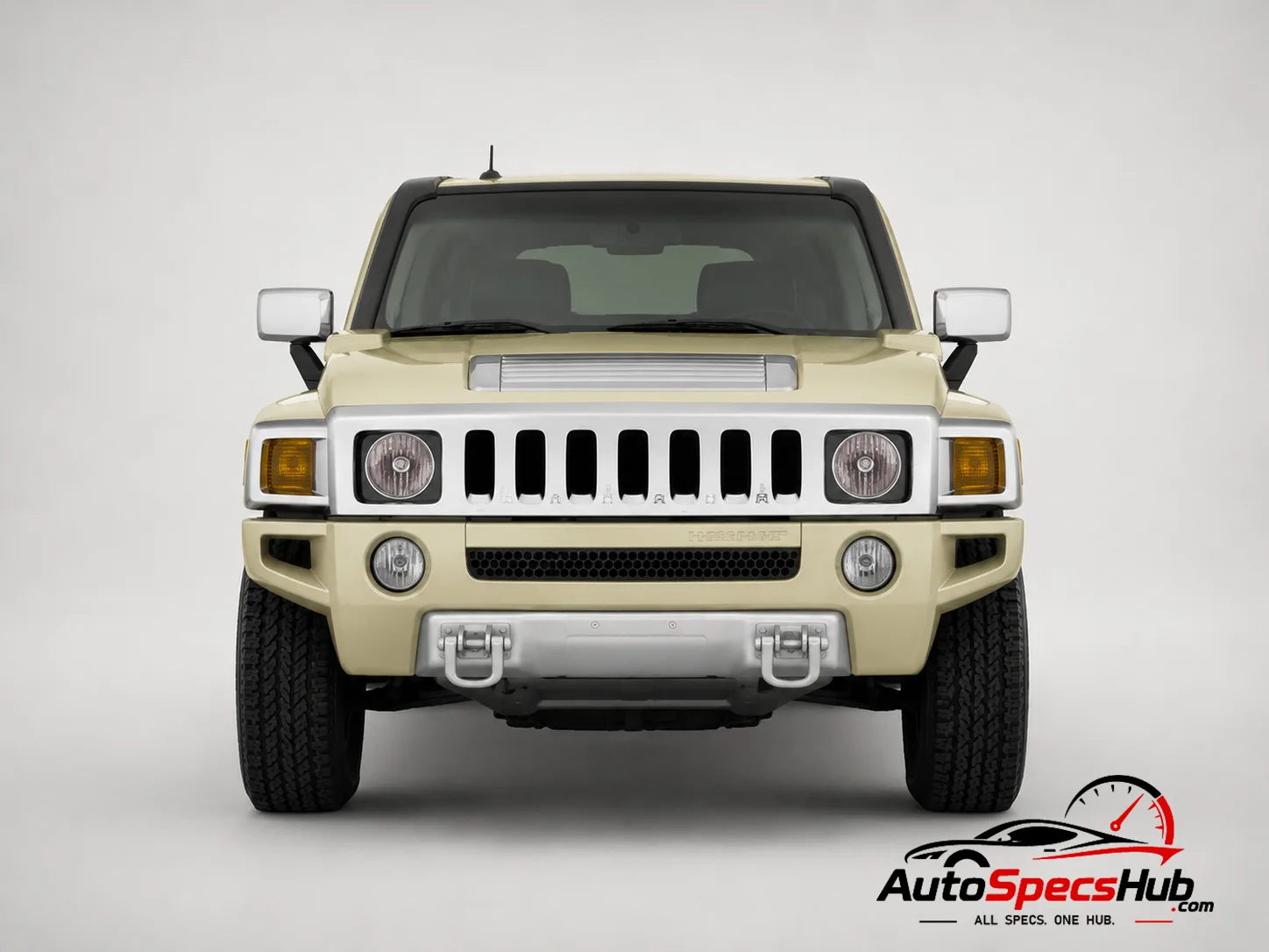 2007 Hummer H3 3.7 front view