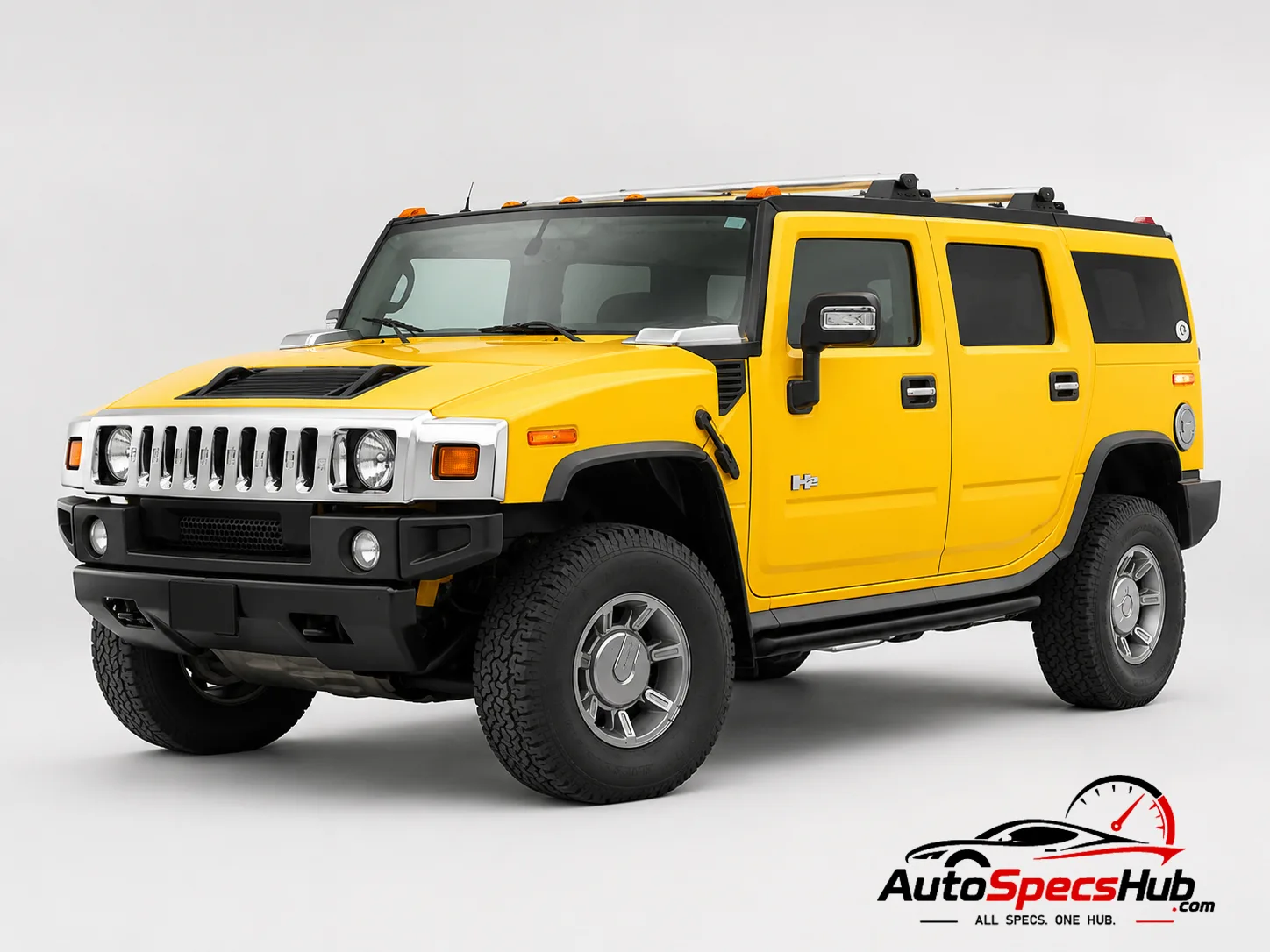 2005 Hummer H2 front three-quarter view