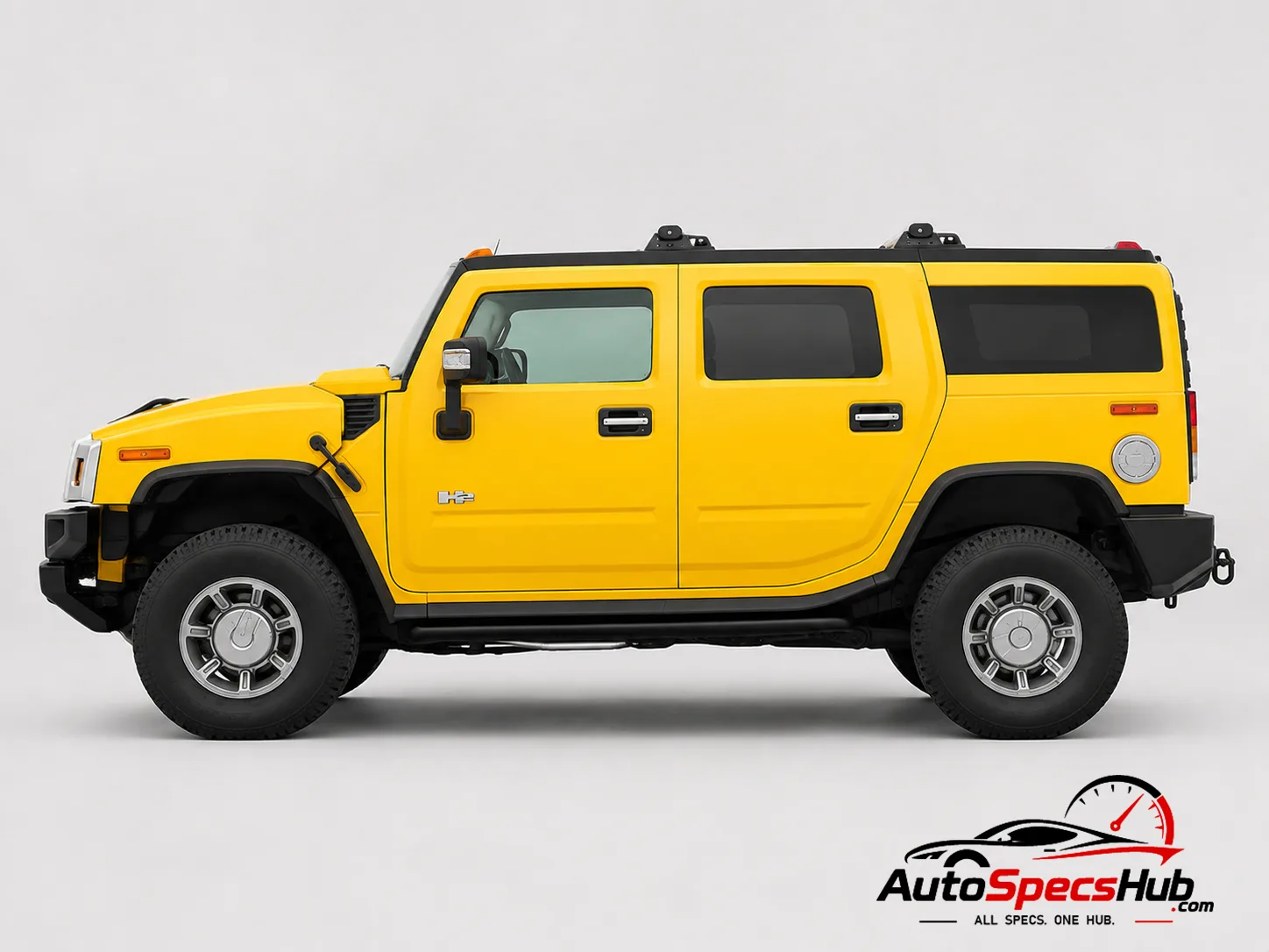 2005 Hummer H2 side profile