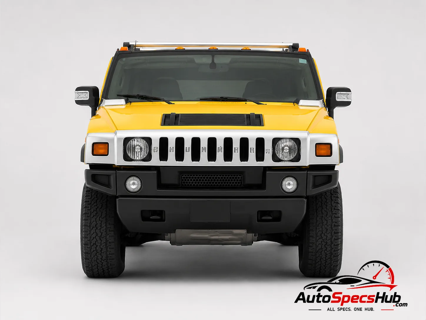 2005 Hummer H2 front view
