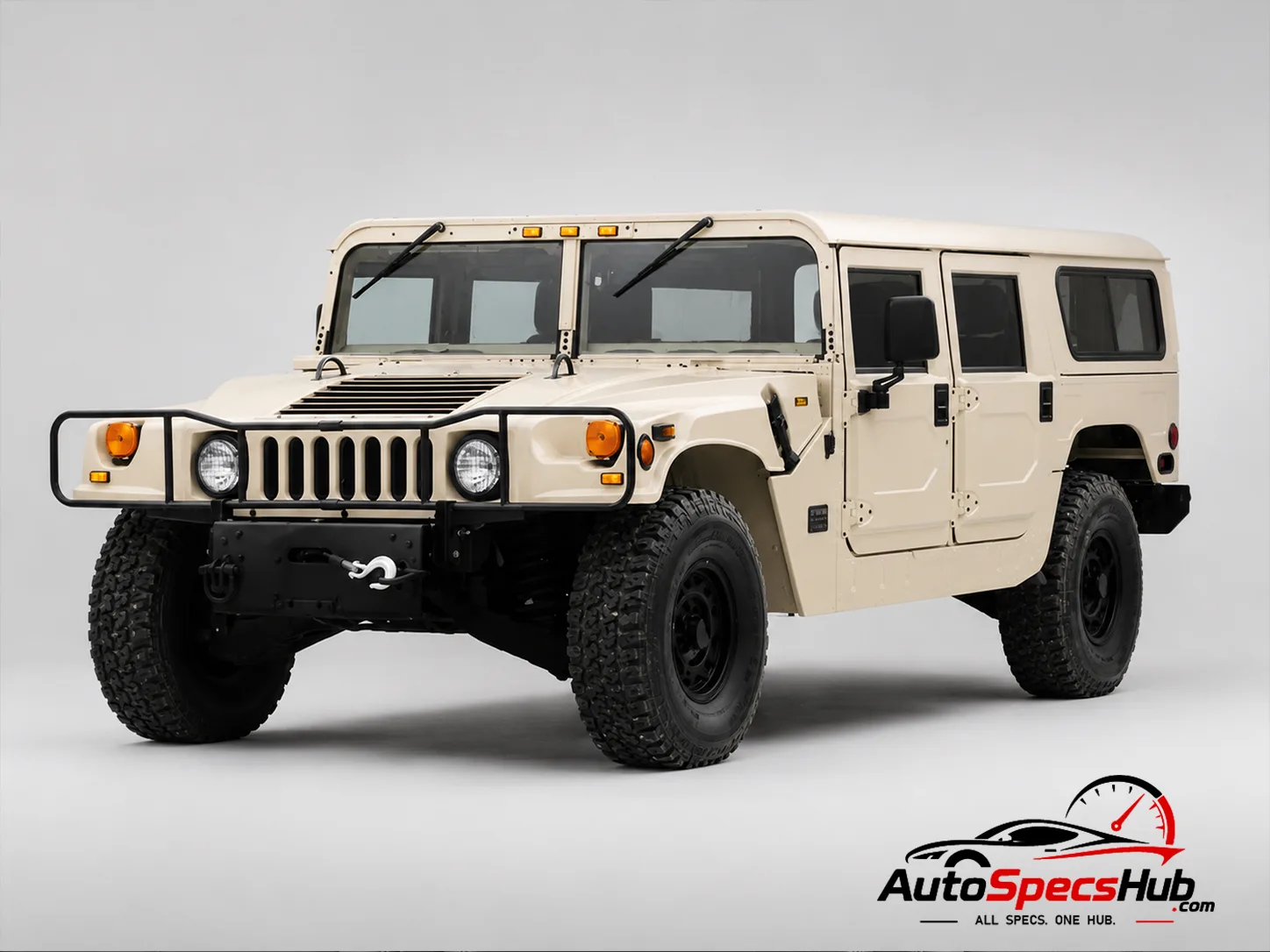 1992 Hummer H1 front three-quarter view