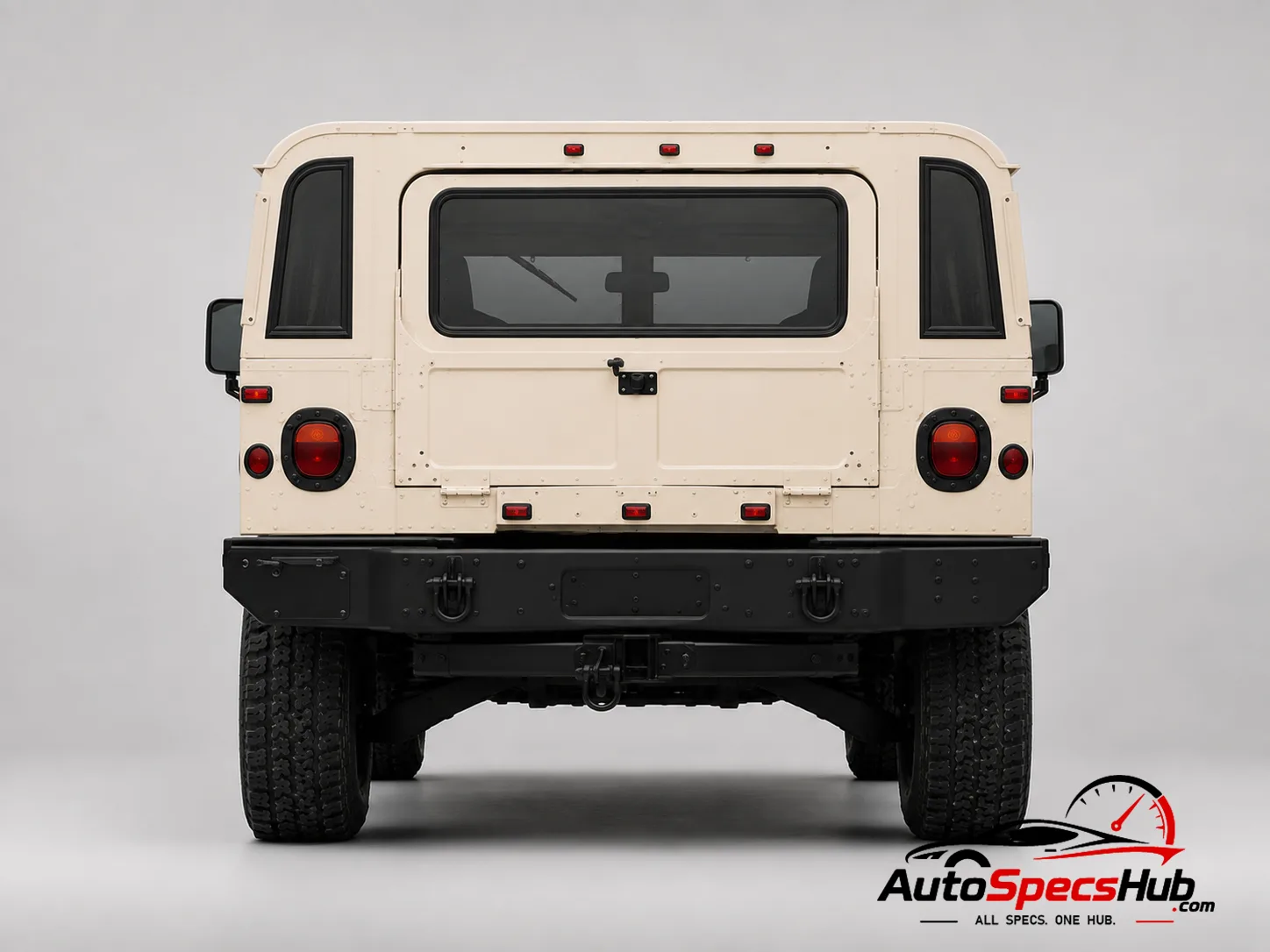 1992 Hummer H1 rear view
