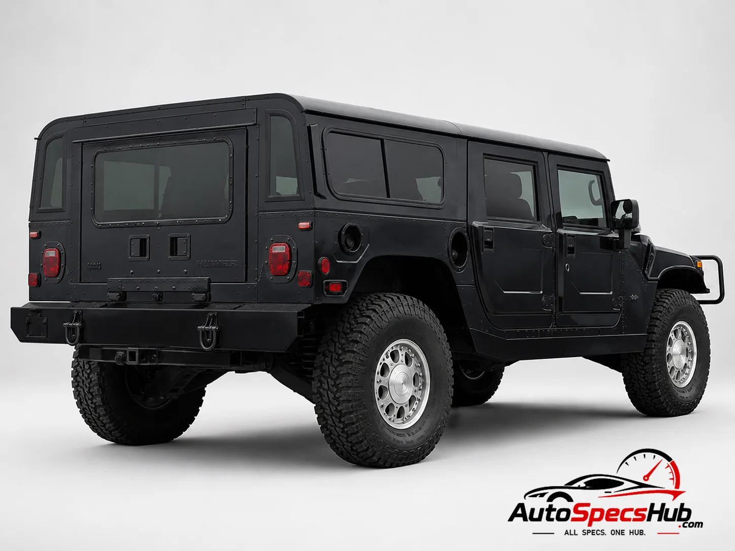 1994 Hummer H1 rear three-quarter view