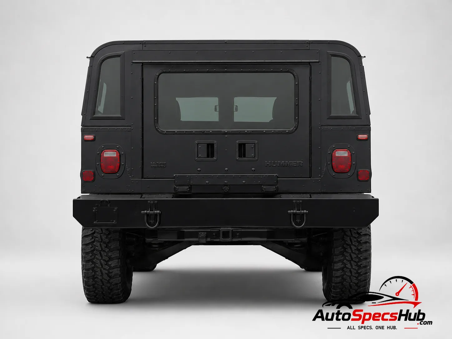 1994 Hummer H1 rear view