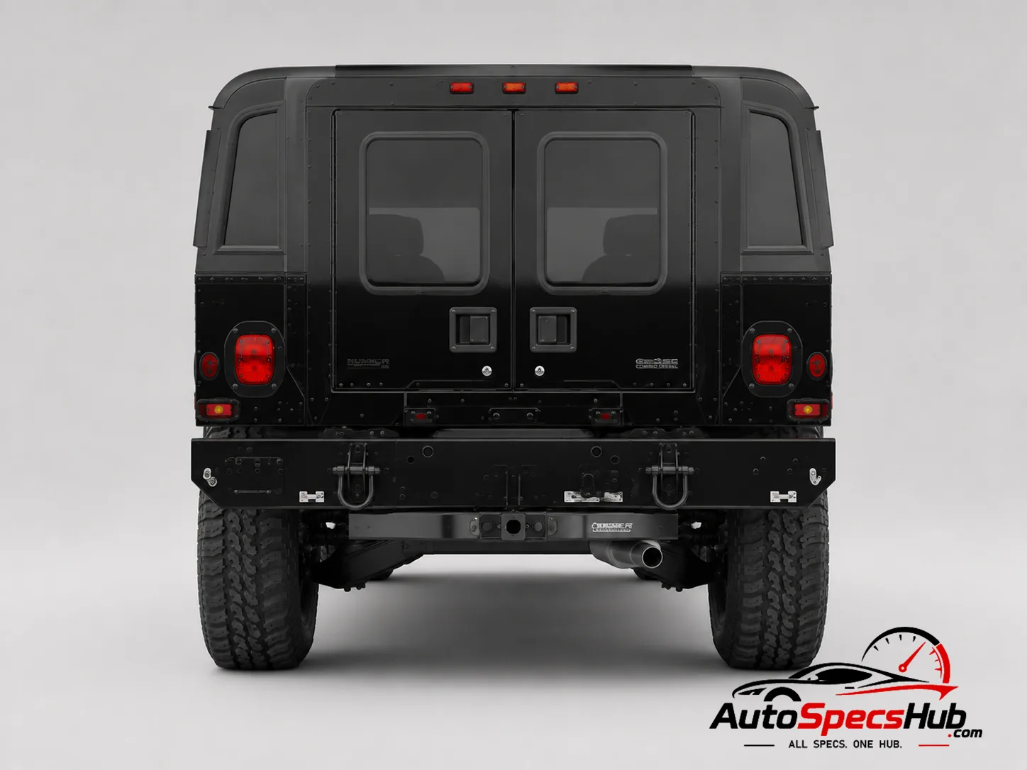 1995 Hummer H1 rear view