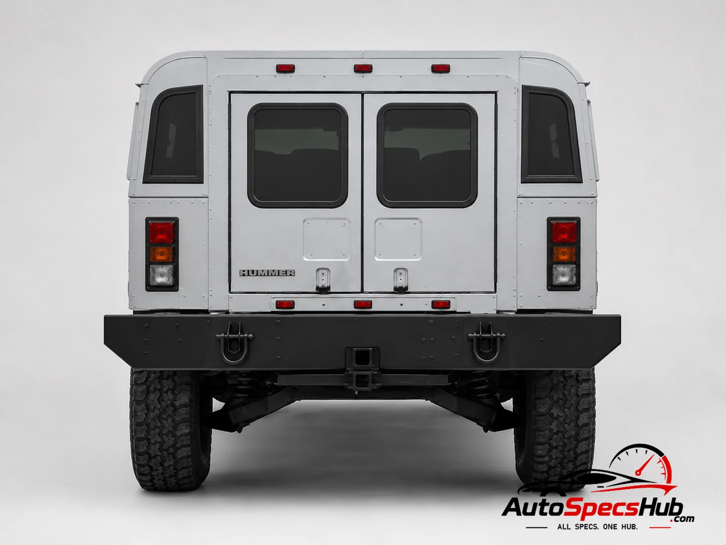 2005 Hummer H1 Alpha rear view