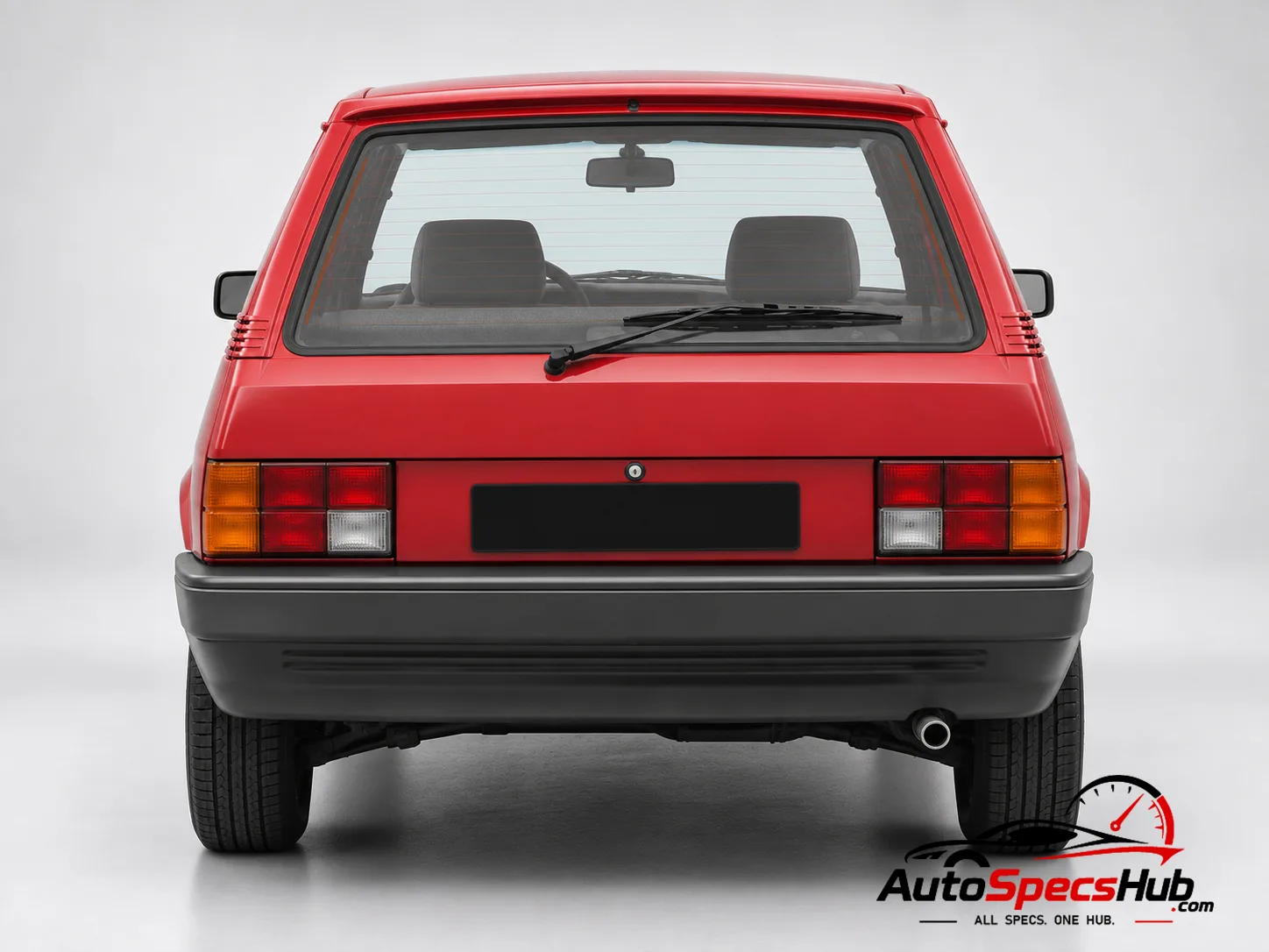 1986 Innocenti 990 SL, SE rear view