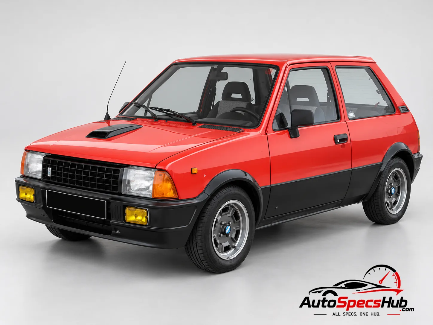 1989 Innocenti Turbo de Tomaso front three-quarter view