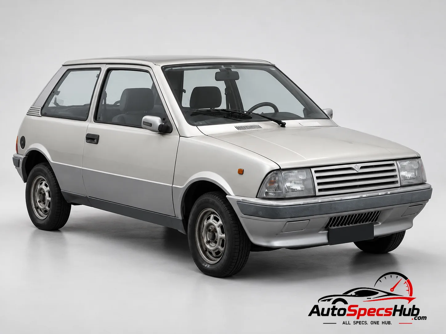 1989 Innocenti 990 SE front three-quarter view