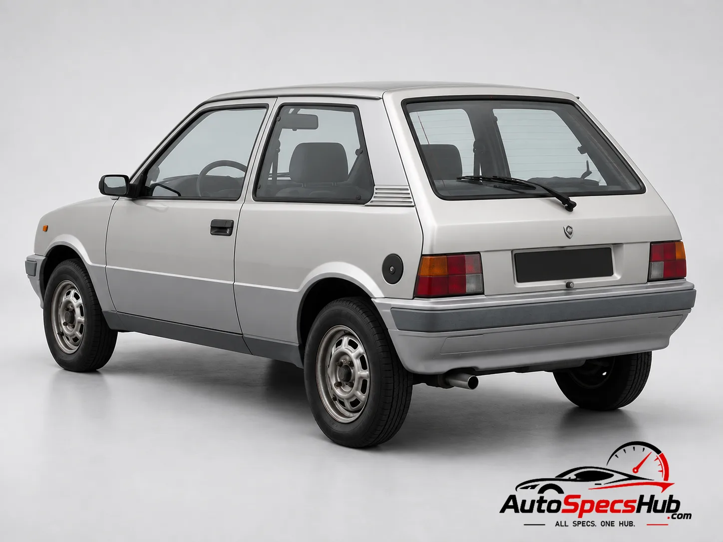 1989 Innocenti 990 SE rear three-quarter view