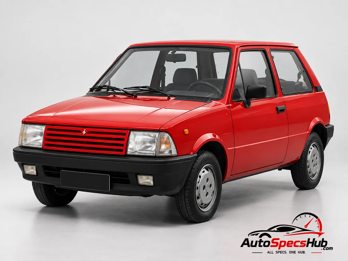 1992 Innocenti Small 990 Cat front three-quarter view