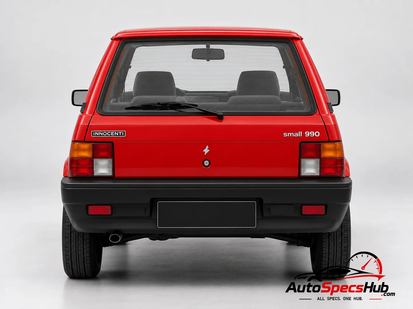 1992 Innocenti Small 990 Cat rear view