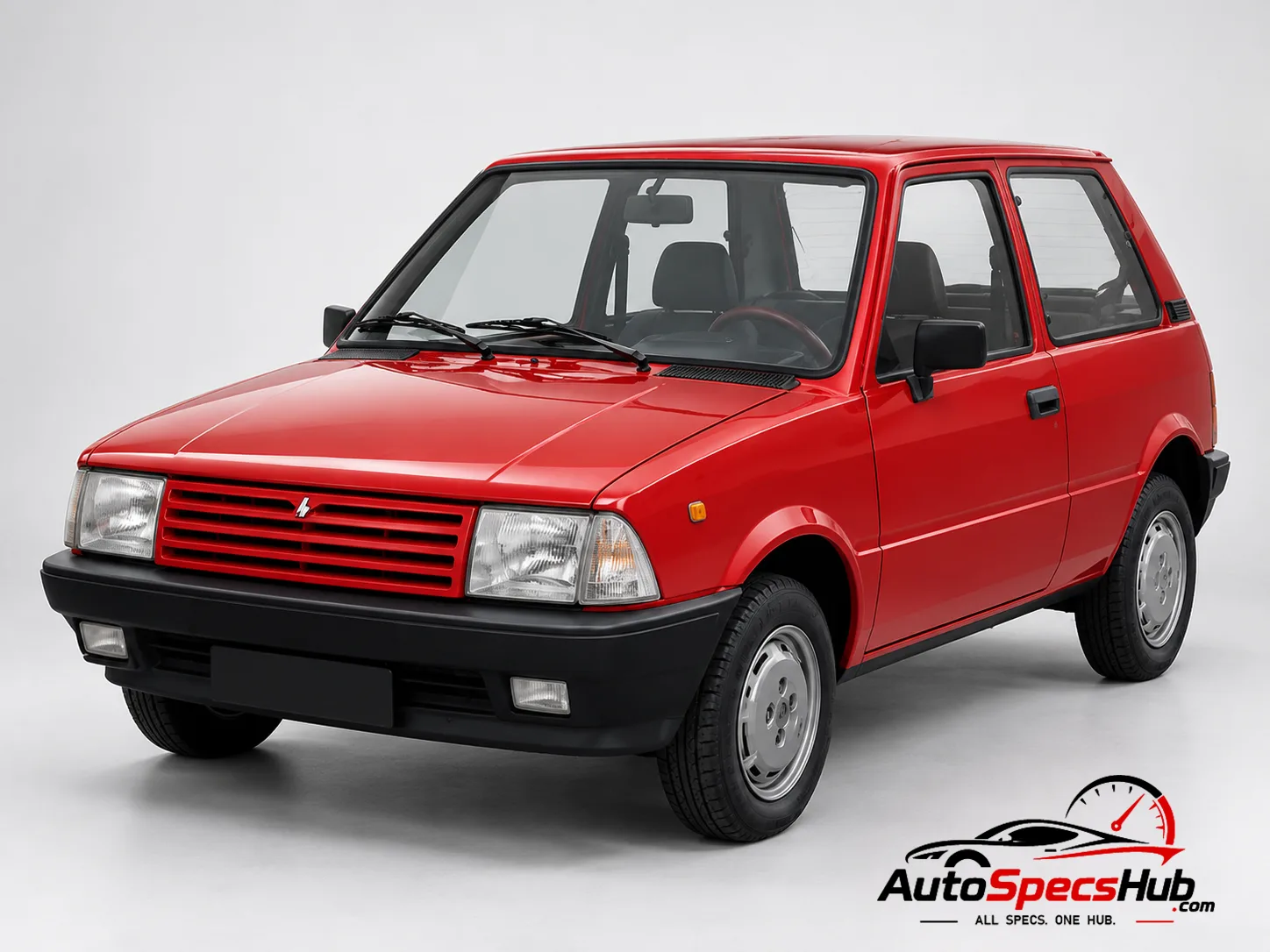 1992 Innocenti Small 500 Cat front three-quarter view