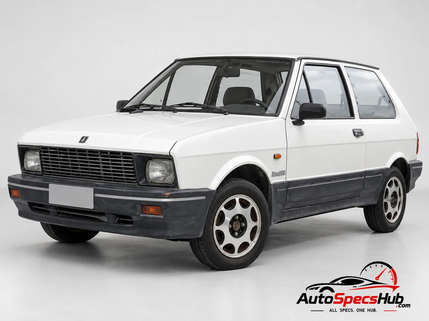 1992 Innocenti Koral 55 front three-quarter view