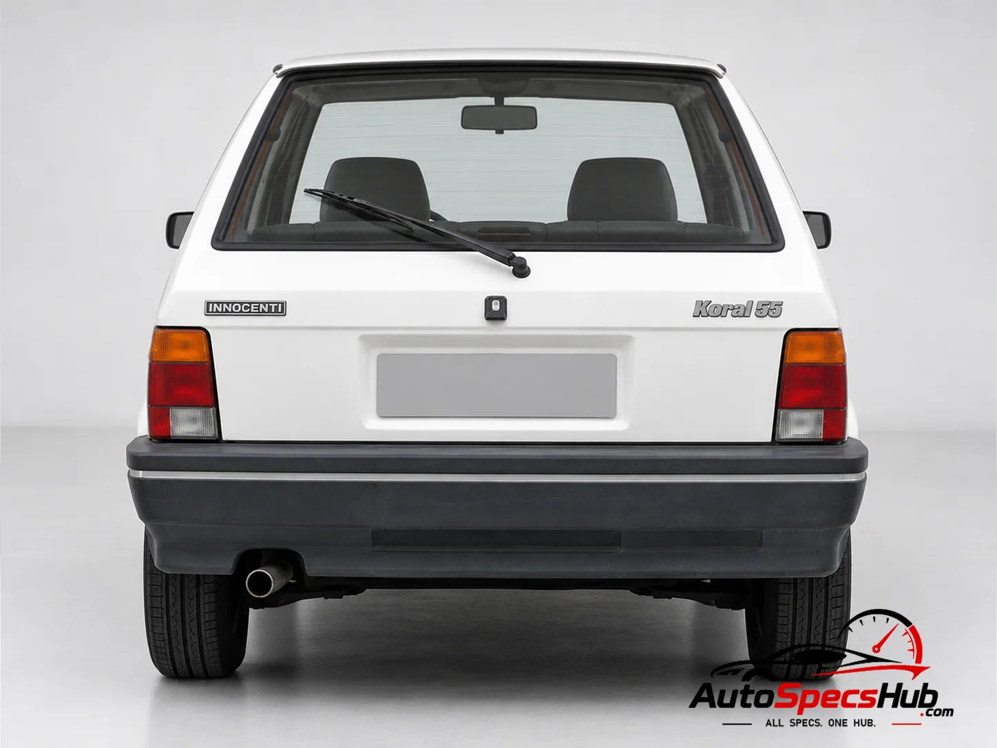1992 Innocenti Koral 55 rear view