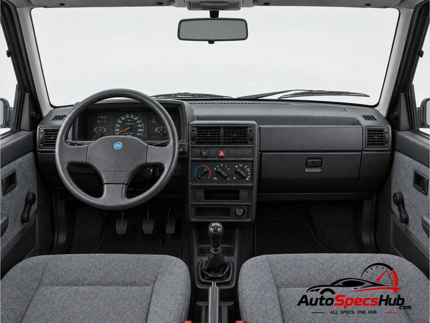 1994 Innocenti Elba 1.4 i.e. interior dashboard and front cabin