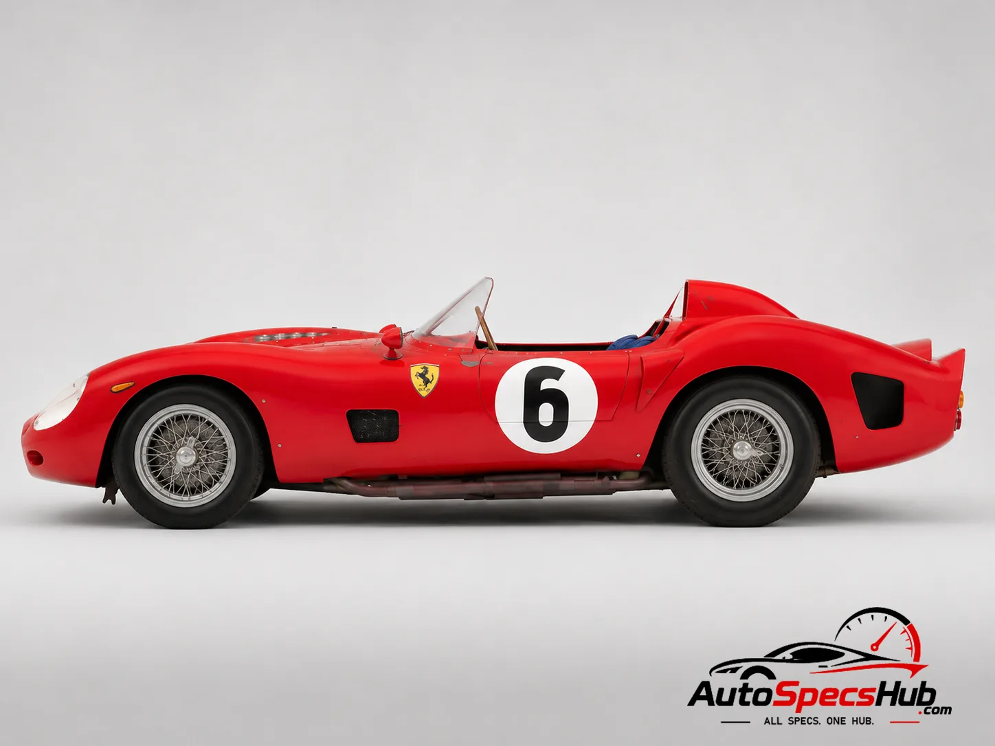 1962 Ferrari 330 TR side profile