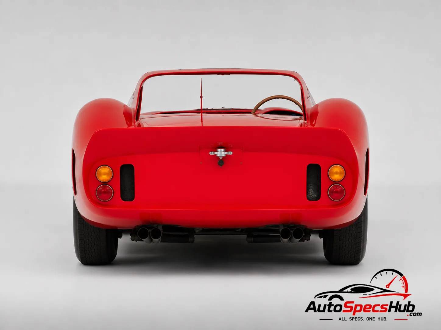 1962 Ferrari 330 TR rear view