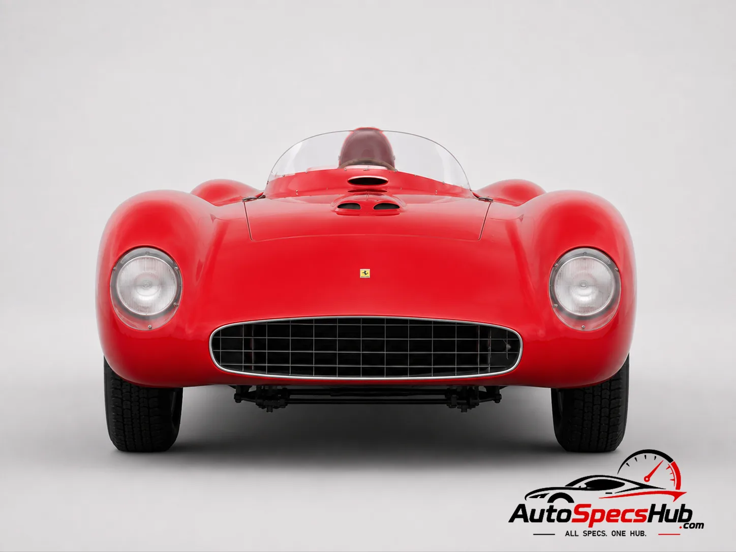 1956 Ferrari 500 TR front view