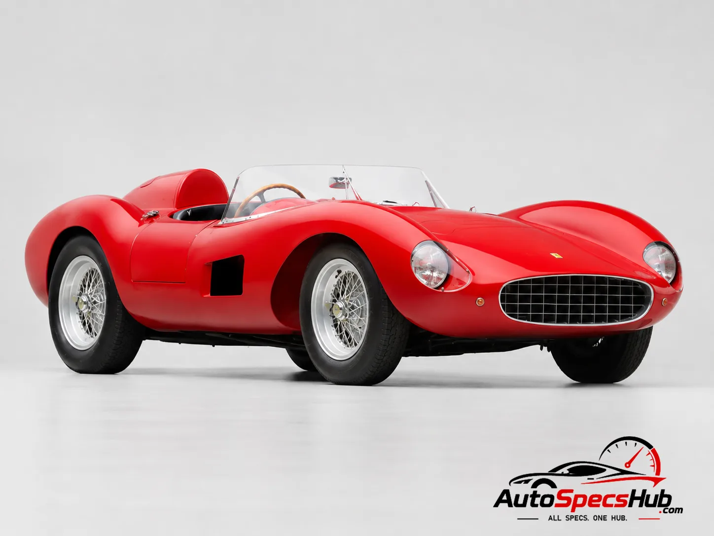 1957 Ferrari 500 TRC front three-quarter view