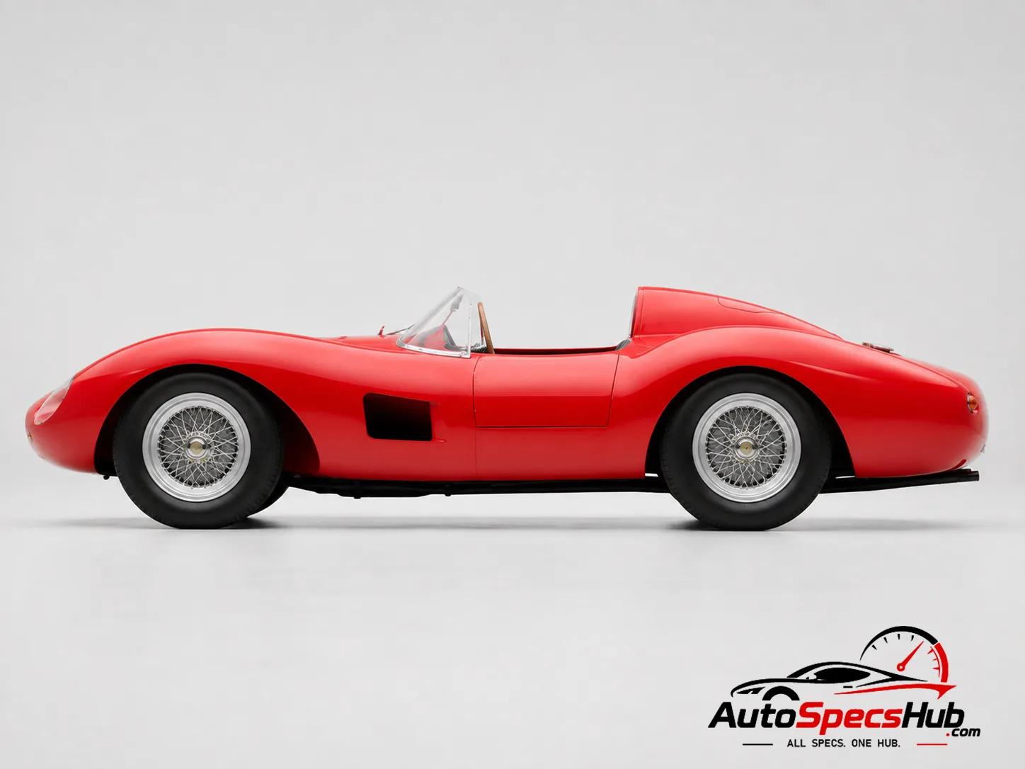 1957 Ferrari 500 TRC side profile