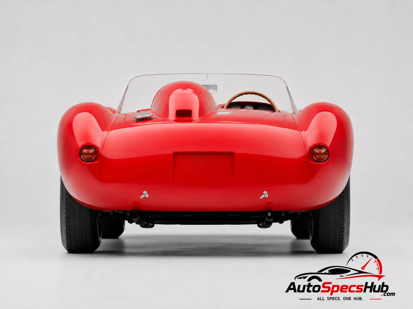 1957 Ferrari 500 TRC rear view