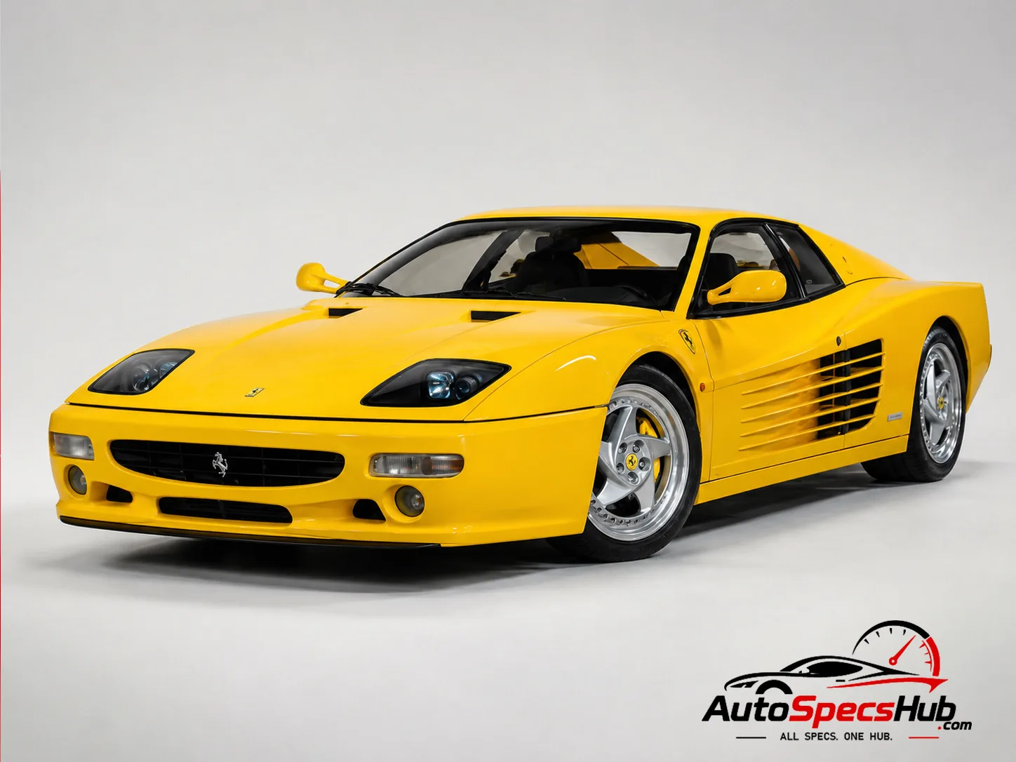 1994 Ferrari F512 M front three-quarter view