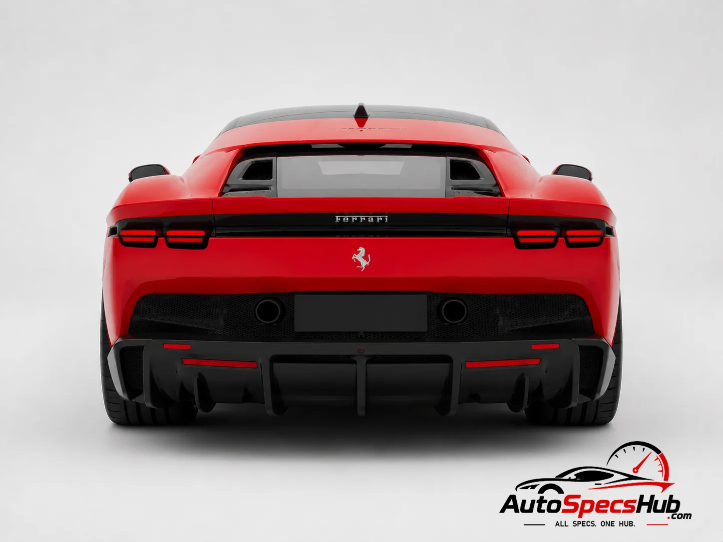 2026 Ferrari 849 Testarossa rear view