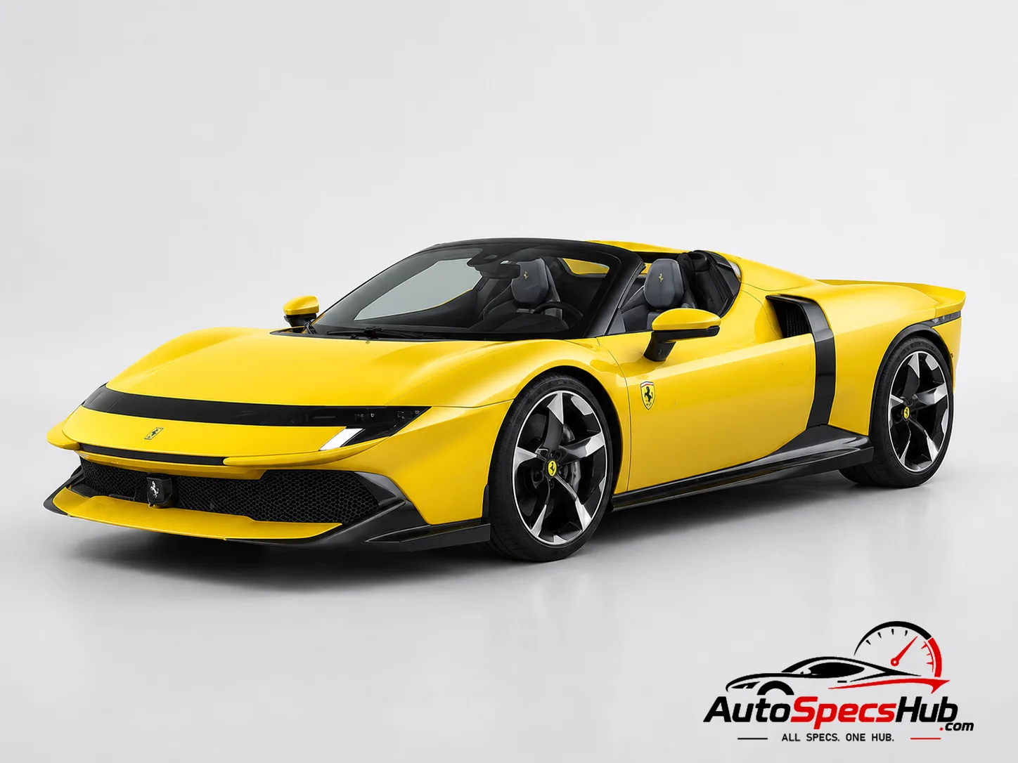 2026 Ferrari 849 Testarossa Spider front three-quarter view