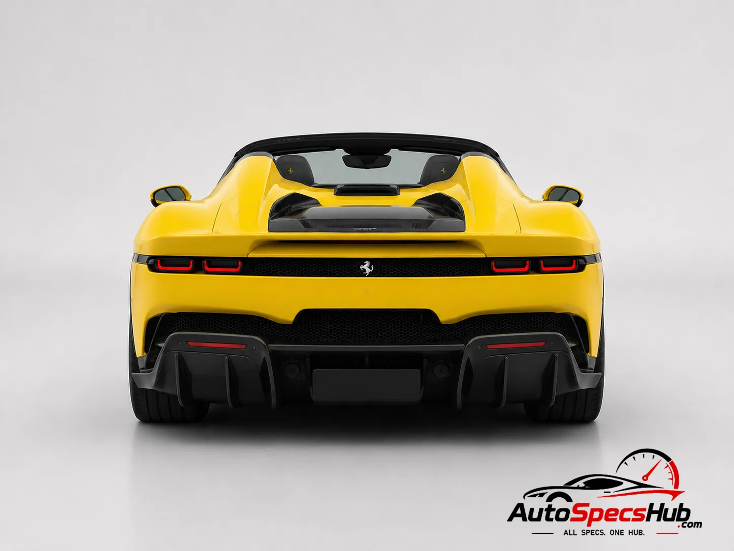 2026 Ferrari 849 Testarossa Spider rear view