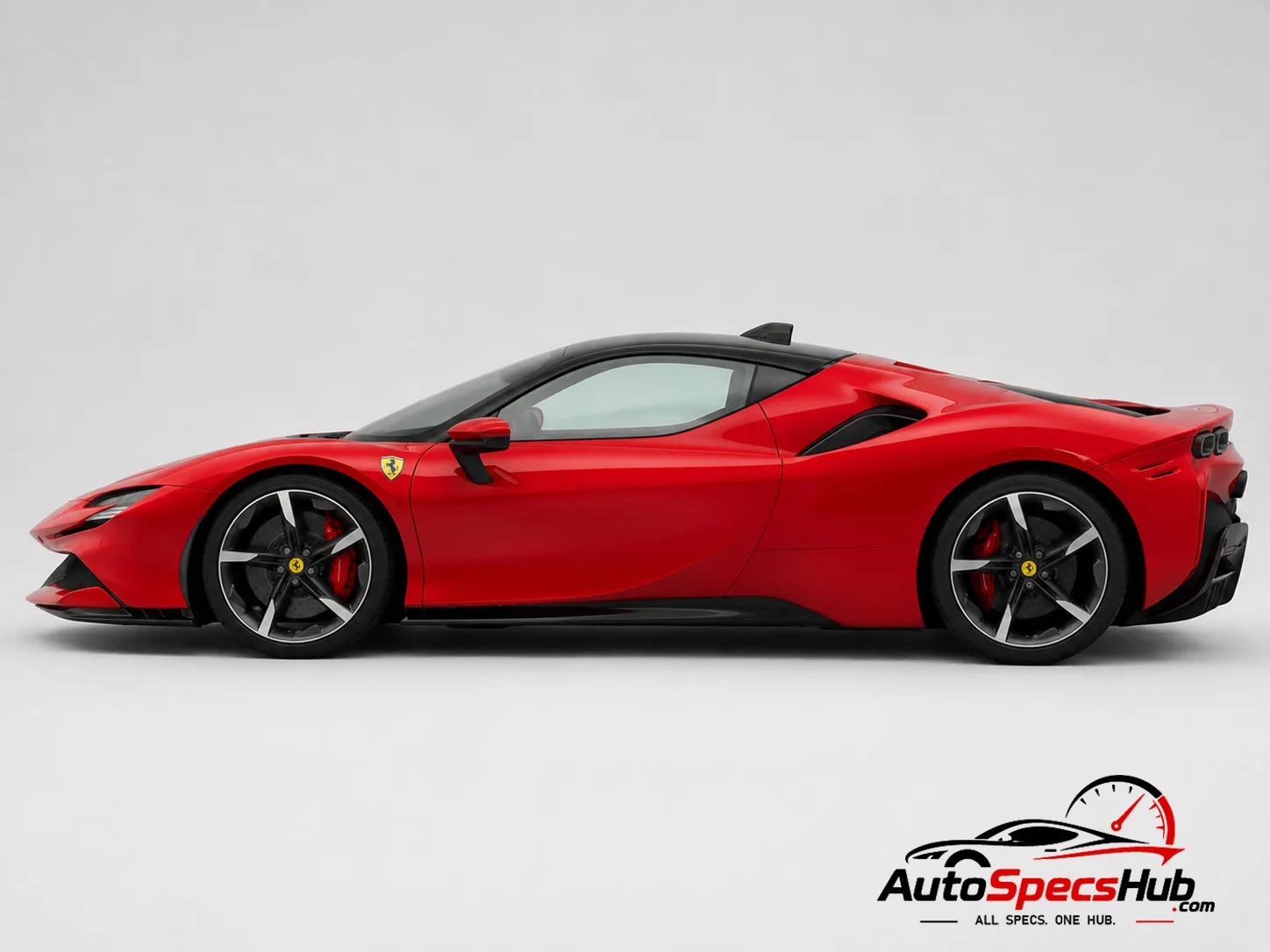 2019 Ferrari SF90 Stradale side profile