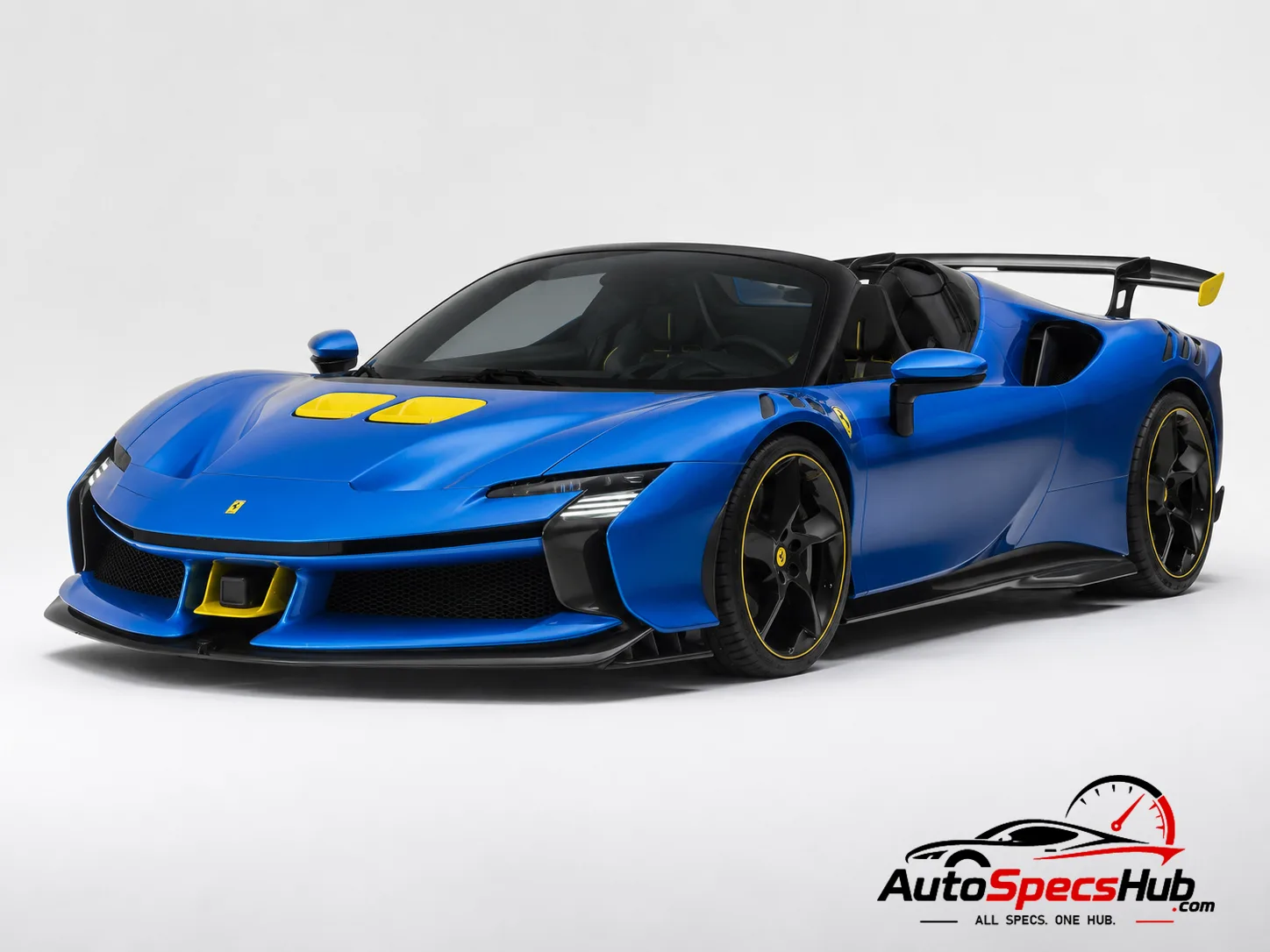 2023 Ferrari SF90 XX Spider front three-quarter view