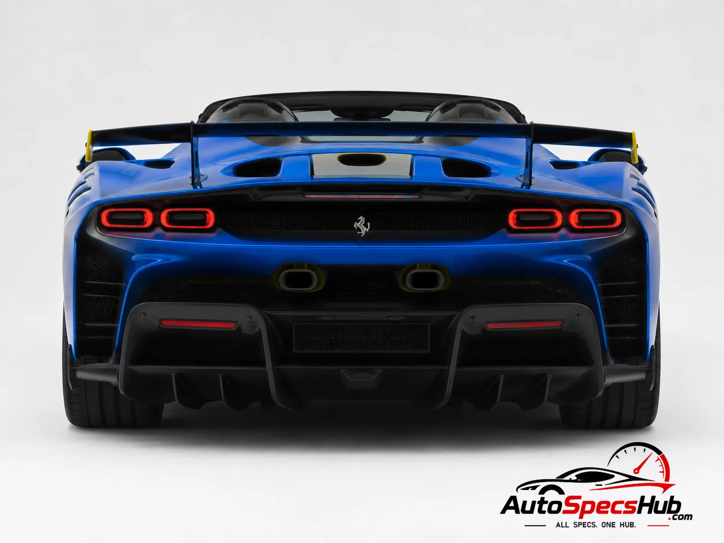 2023 Ferrari SF90 XX Spider rear view