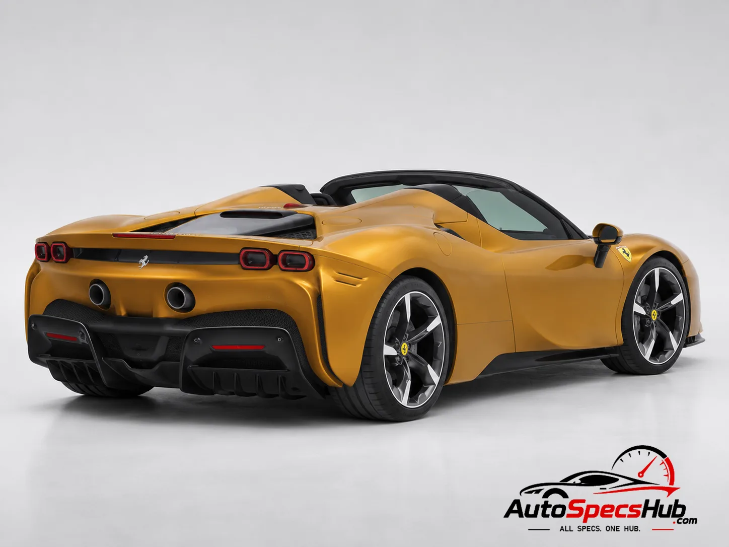 2020 Ferrari SF90 Spider front three-quarter view