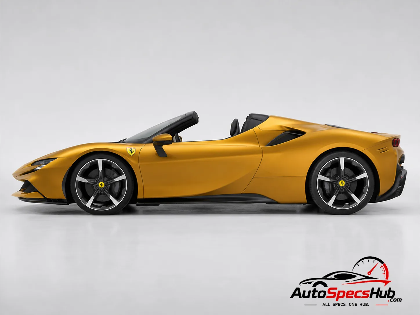 2020 Ferrari SF90 Spider side profile