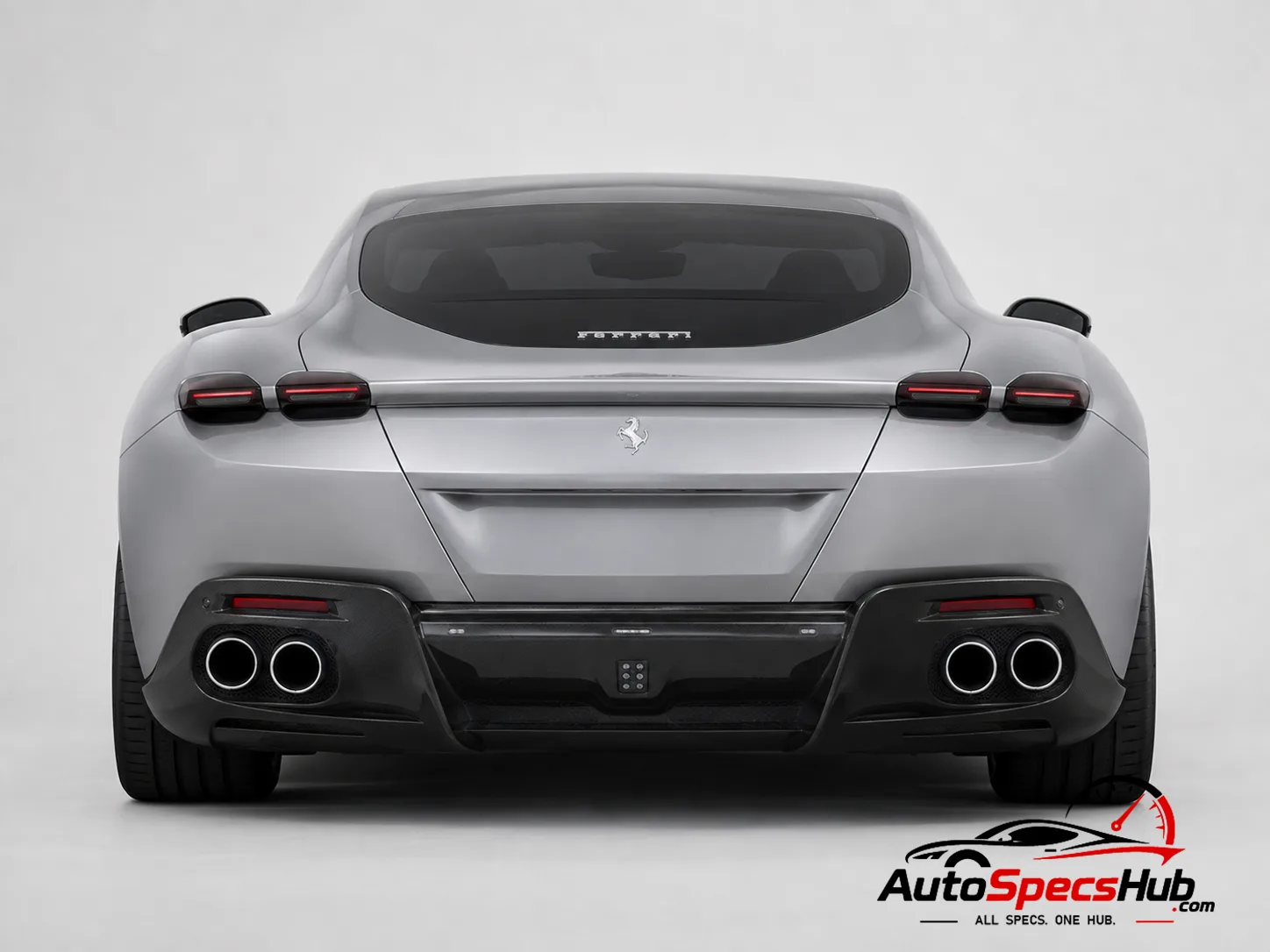 2020 Ferrari Roma Specs rear view