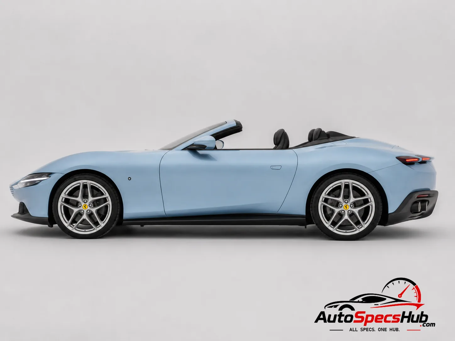 2023 Ferrari Roma Spider side profile