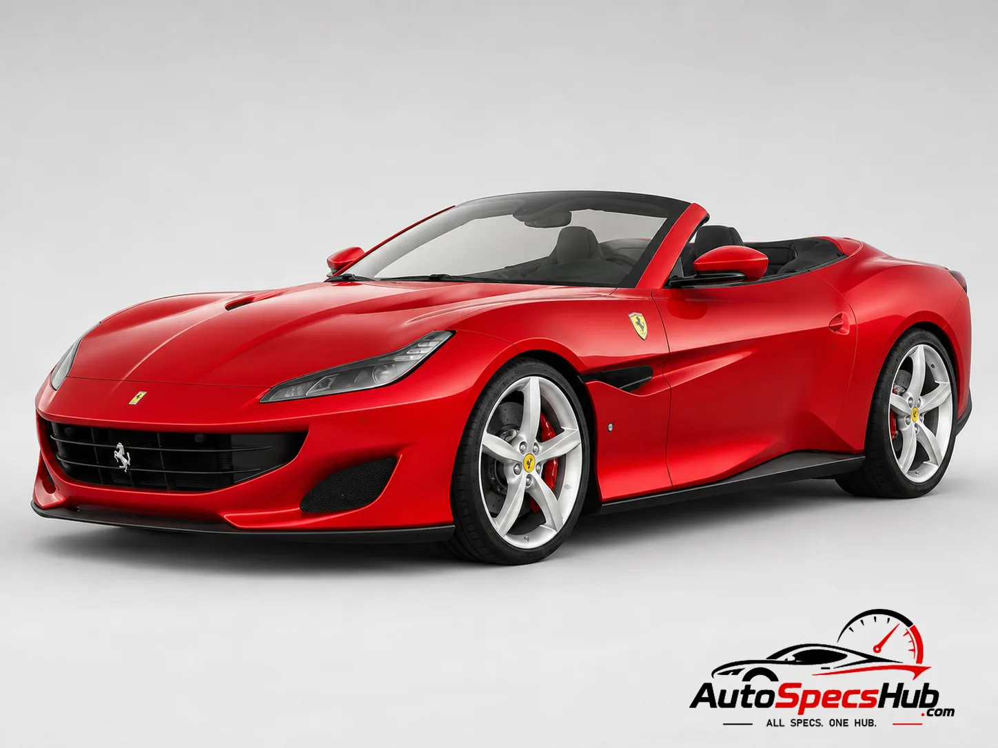 2018 Ferrari Portofino front three-quarter view