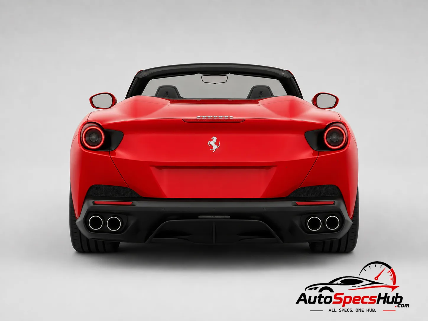 2018 Ferrari Portofino rear view