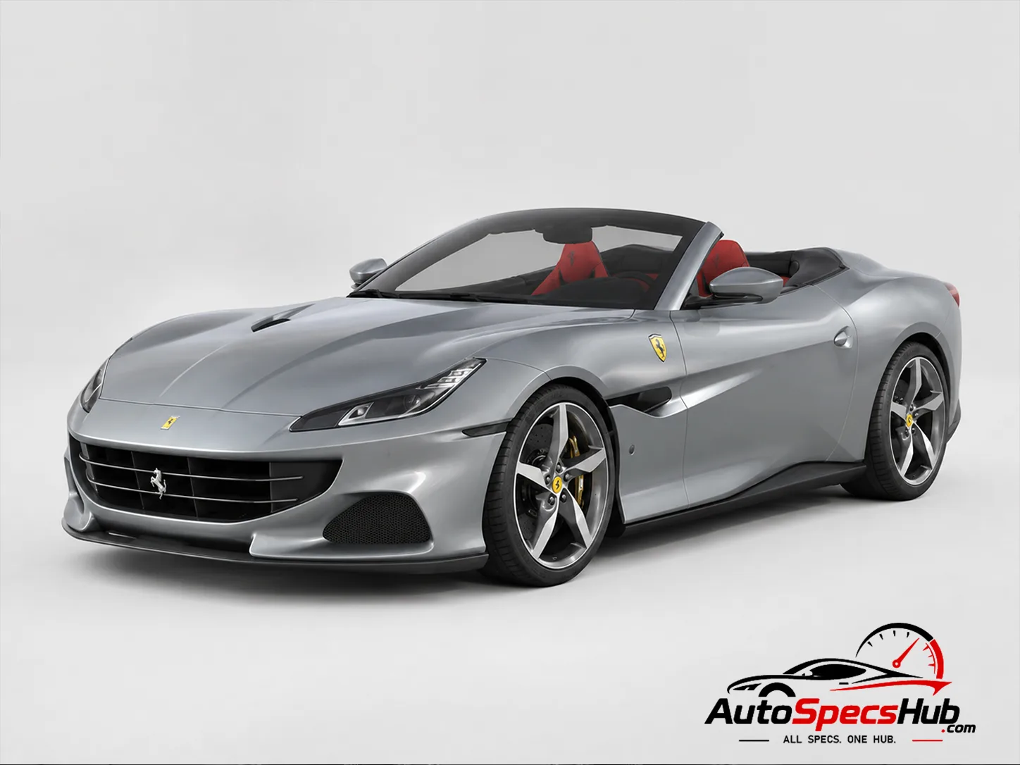 2021 Ferrari Portofino M front three-quarter view